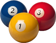 billiard balls
